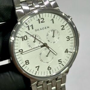 Skagen Ancher SKW6231 Chronograph White dial 40mm Men’s Dress Watch